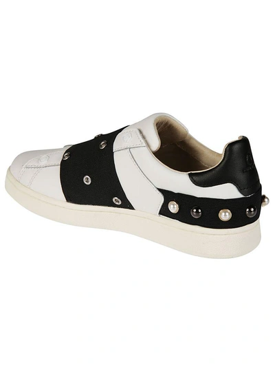 Shop Moa Master Of Arts Moa Embellished Sneakers In White