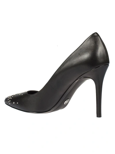 Shop Michael Kors Starry Night Pumps Sandals In Black