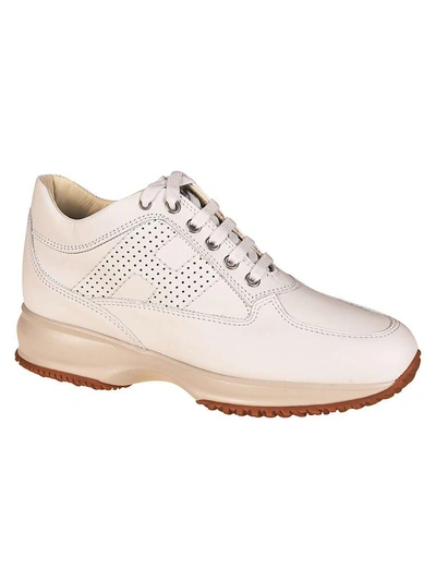 Shop Hogan Interactive Sneakers In White