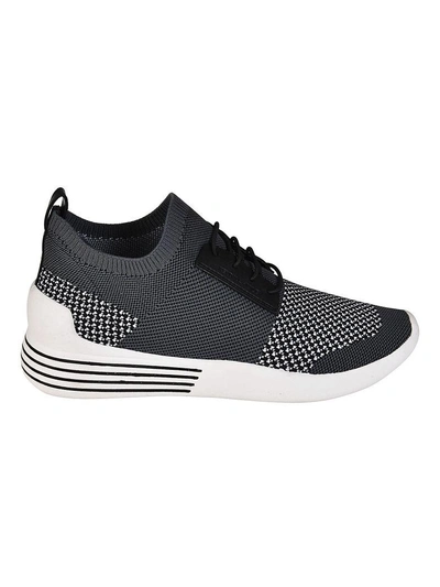 Shop Kendall + Kylie Sneakers In Black/white/grey