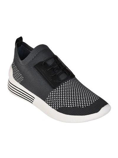 Shop Kendall + Kylie Sneakers In Black/white/grey