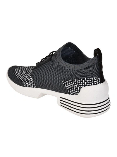 Shop Kendall + Kylie Sneakers In Black/white/grey