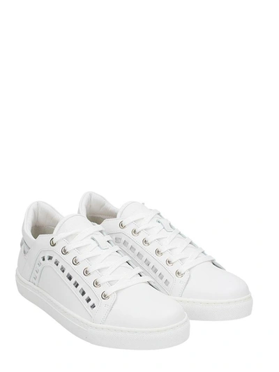 Shop Sophia Webster Riko Low Top Sneakers In White