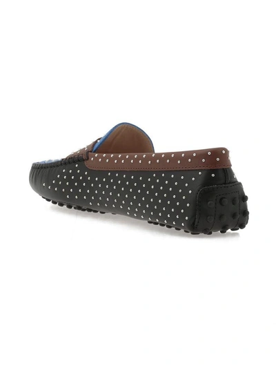 Shop Tod's Leather Loafer In Multicolor