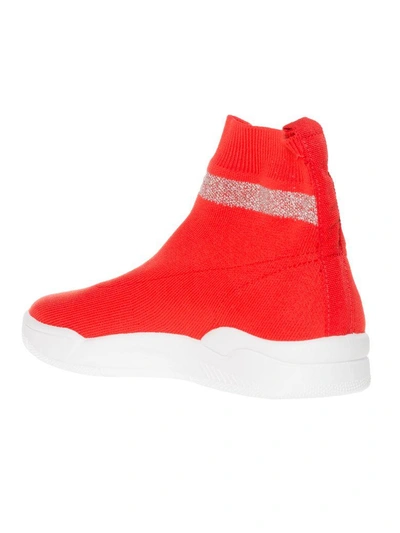 Shop Chiara Ferragni Suite Sneakers In Red