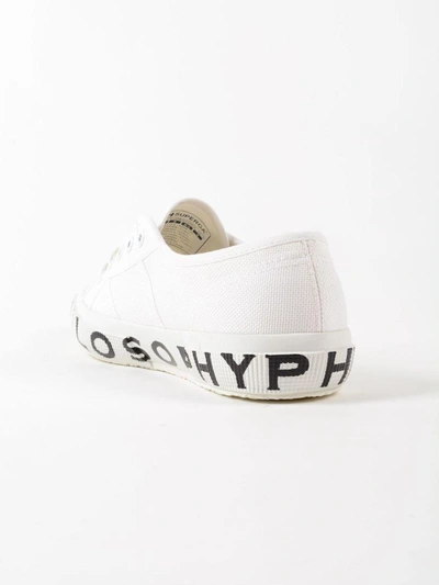 Shop Philosophy Di Lorenzo Serafini Superga Lettering Sneakers In White