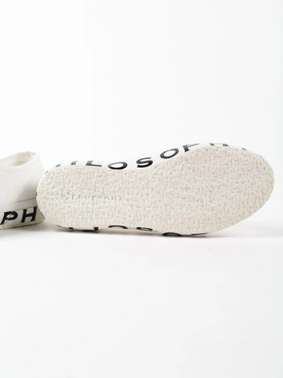 Shop Philosophy Di Lorenzo Serafini Superga Lettering Sneakers In White