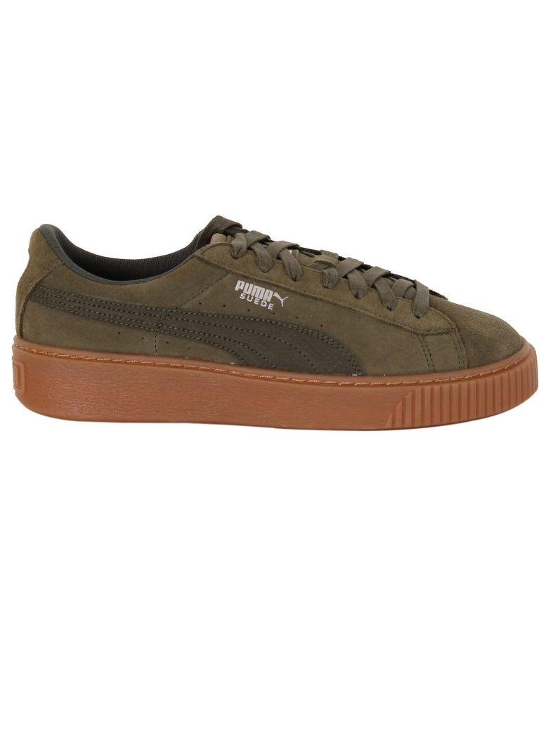 puma suede olive