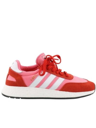 Shop Adidas Originals Iniki Runner Sneaker In Pink White Orange