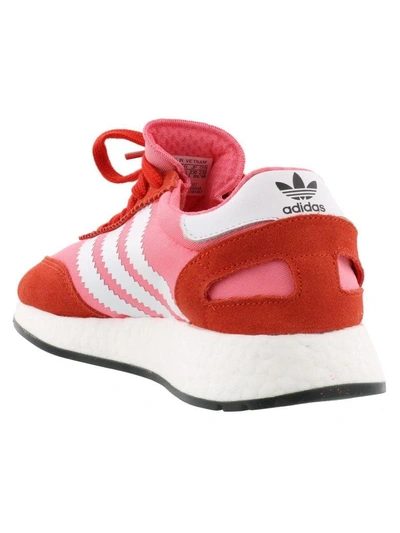 Shop Adidas Originals Iniki Runner Sneaker In Pink White Orange