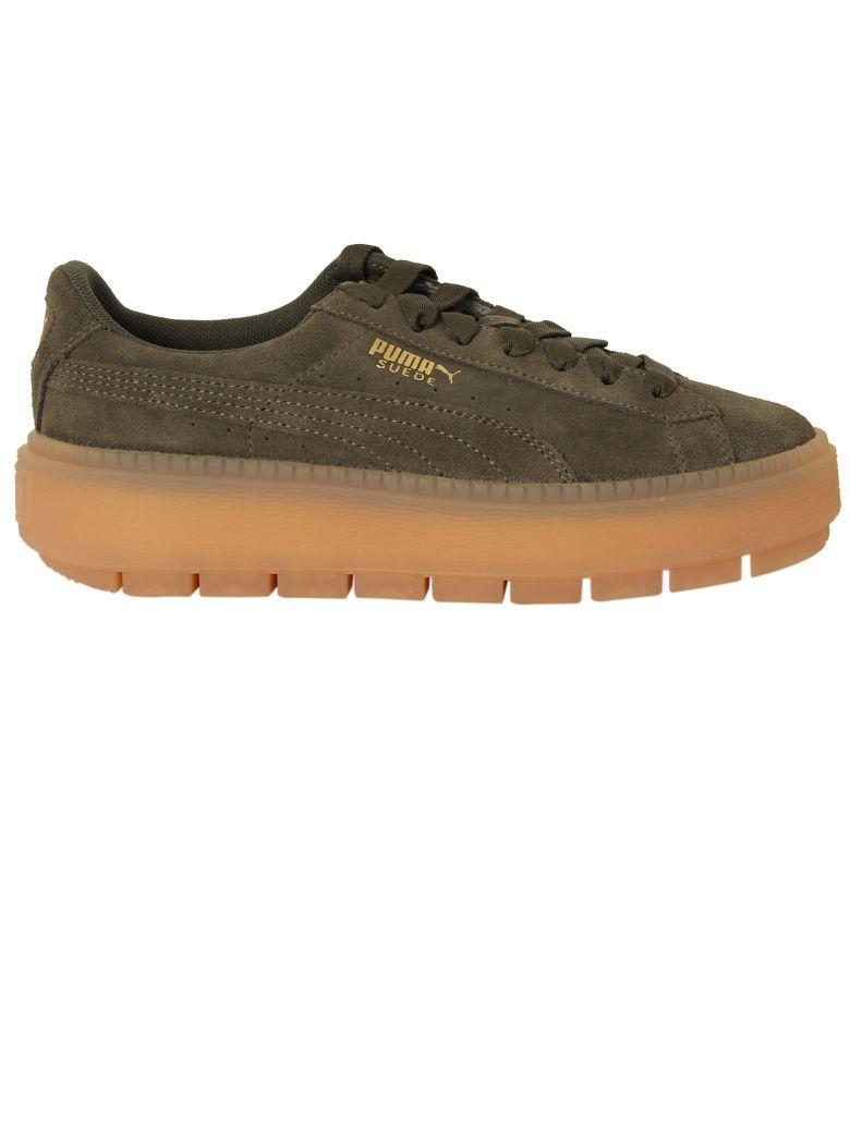 puma suede platform rugged