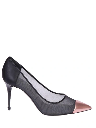 Shop Tom Ford Black Poited Toe Pumps