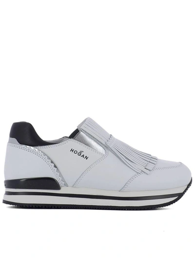 Shop Hogan White Leather Slip-on