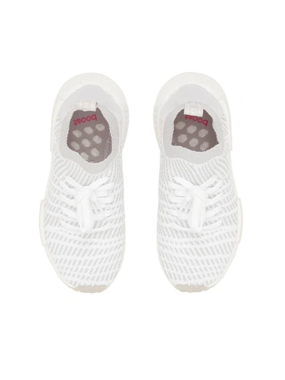 Shop Adidas Originals Nmd R1 Originals Sneakers In Ftwr White (white)