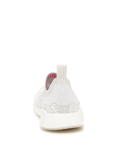 Shop Adidas Originals Nmd R1 Originals Sneakers In Ftwr White (white)