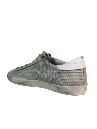 Shop Golden Goose Grey Cord Gum Superstar Low Sneakers In White