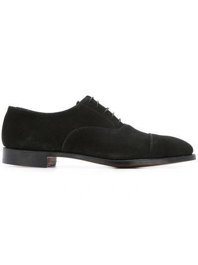 Shop Crockett & Jones Casual Oxford Shoes - Black