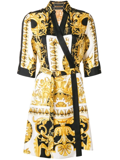Versace Baroque SS'92 Silk Shirt Dress for Women