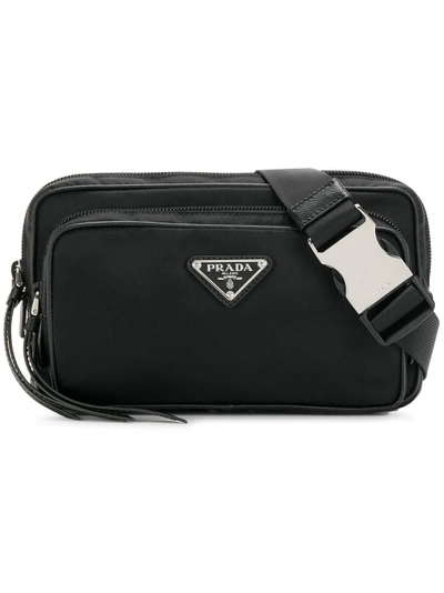 Shop Prada Belt Bag - Black