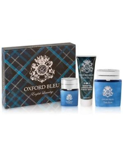 Shop English Laundry Men's 3-pc. Oxford Bleu Gift Set