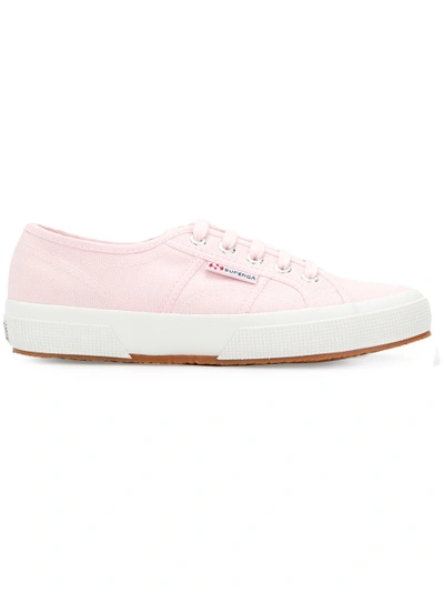 Shop Superga Lace-up Sneakers - Pink