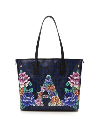 Shop Liberty London Little Marlborough Tote Bag In A Print In Garden Of Beauty