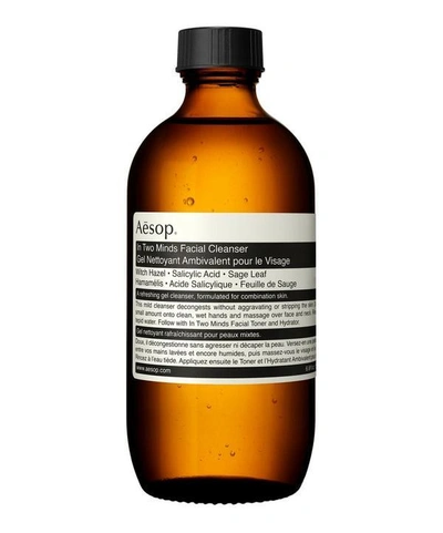 Shop Aesop In Two Minds Facial Cleanser 200ml In White