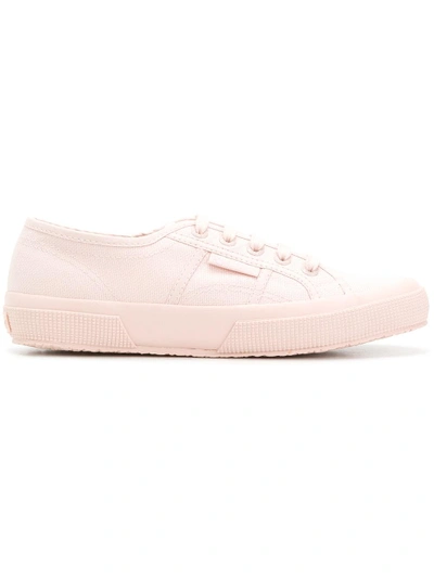Shop Superga Lace-up Sneakers - Pink In Pink & Purple