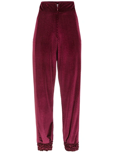 Shop Lilly Sarti Velvet Trousers