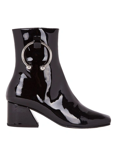 Shop Dorateymur Ring Detail Boots In Black