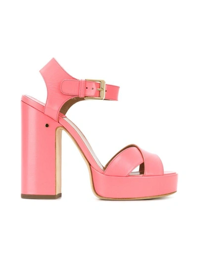 Shop Laurence Dacade Rosan Sandals In Pink