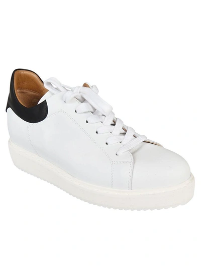 Shop Via Roma 15 Saint Barth Deluxe Sneakers In White/black