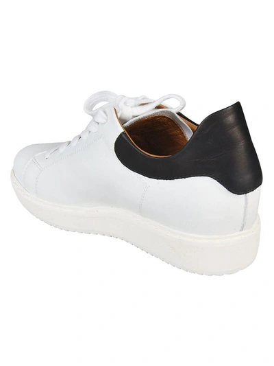 Shop Via Roma 15 Saint Barth Deluxe Sneakers In White/black