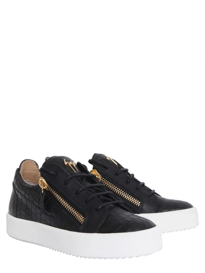 Shop Giuseppe Zanotti Low-top Nicki Sneakers In Nero