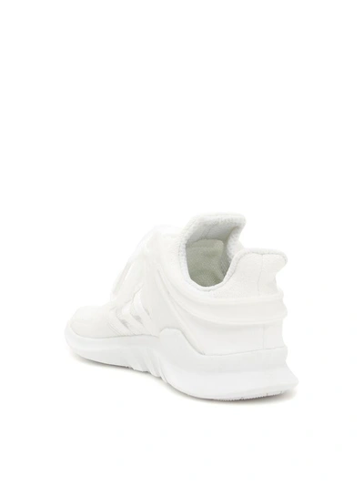 Shop Adidas Originals Eqt Support Adv Sneakers In Ftwr Whitebianco