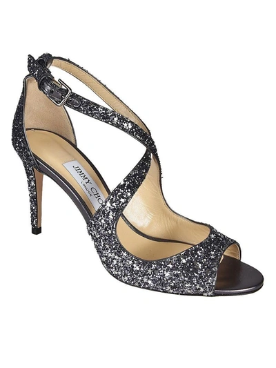 Shop Jimmy Choo Star Coarse Glitter Sandal Sandals