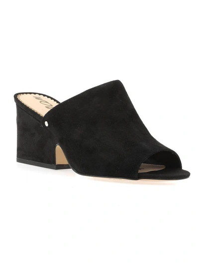 Shop Sam Edelman Leather Sandal In Black