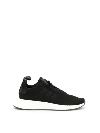 Shop Adidas Originals Nmd R2 Originals Sneakers In Core Blacknero