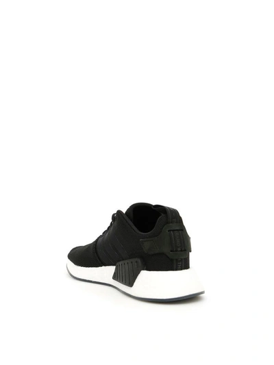 Shop Adidas Originals Nmd R2 Originals Sneakers In Core Blacknero