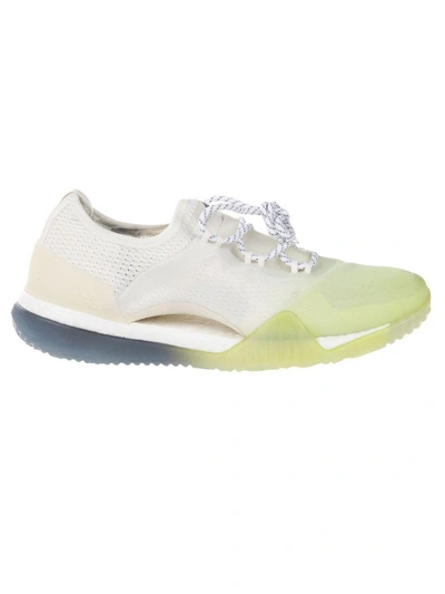 Shop Adidas By Stella Mccartney Pureboost X Tr 3.0 Sneakers In White Aero Lime Night