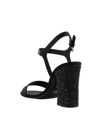 Shop Michael Kors Tori Sandals In Black