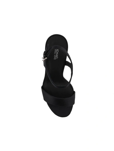 Shop Michael Kors Tori Sandals In Black