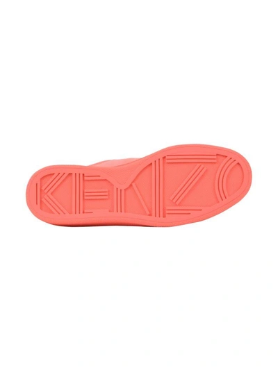 Shop Kenzo Logoed Low-top Sneaker In Pink