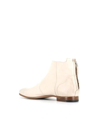 Shop Silvano Sassetti Ankle Boots Zip In White