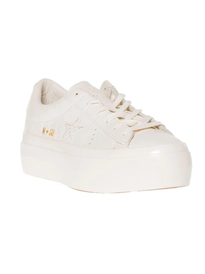 Shop Converse Onestar Sneakers In Egretegretegret