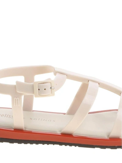 Shop Melissa - Caribe Sandals In White