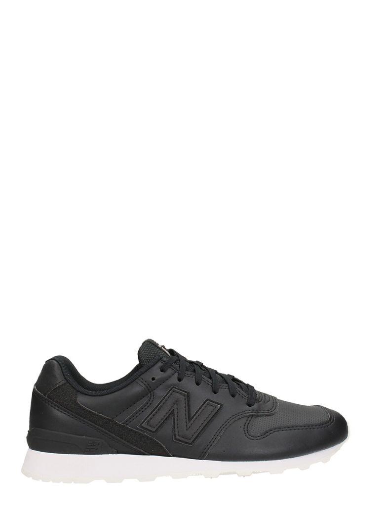 new balance 996 black leather