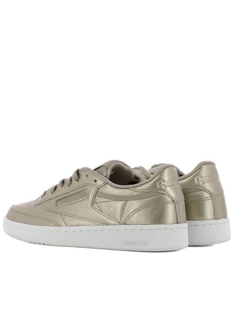 gold reebok high tops