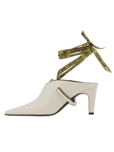 Off white for shop walking mules