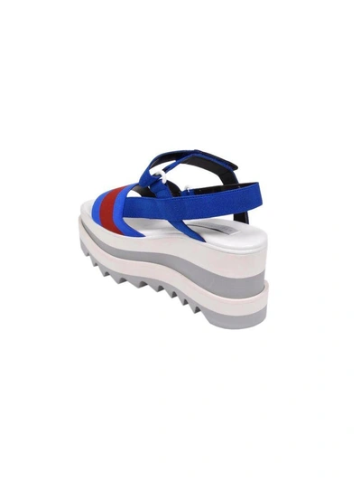Shop Stella Mccartney Mccartney Elyse Platform Sandals In Rbrrb-electra